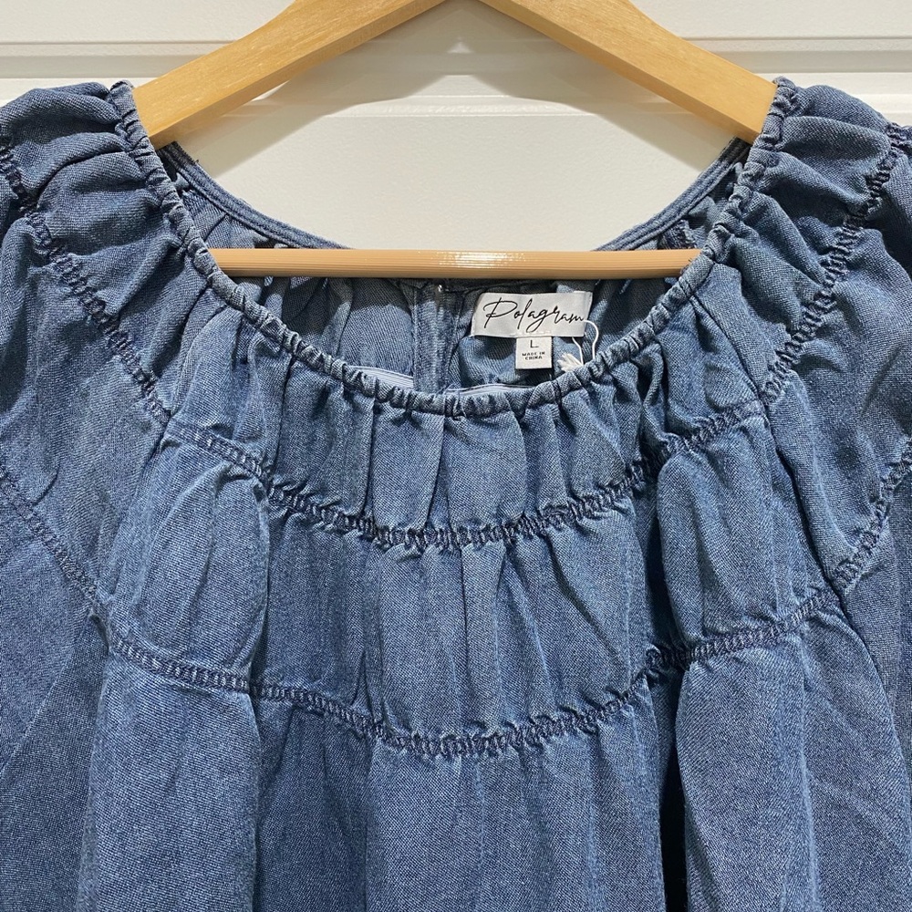 NWT Polagram Blouse